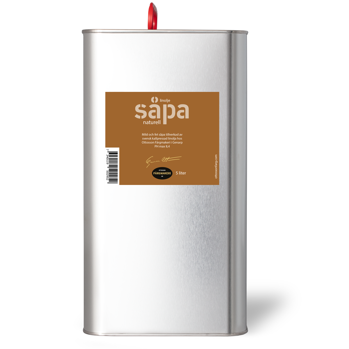 Ottosson Linoljesåpe 5 liter