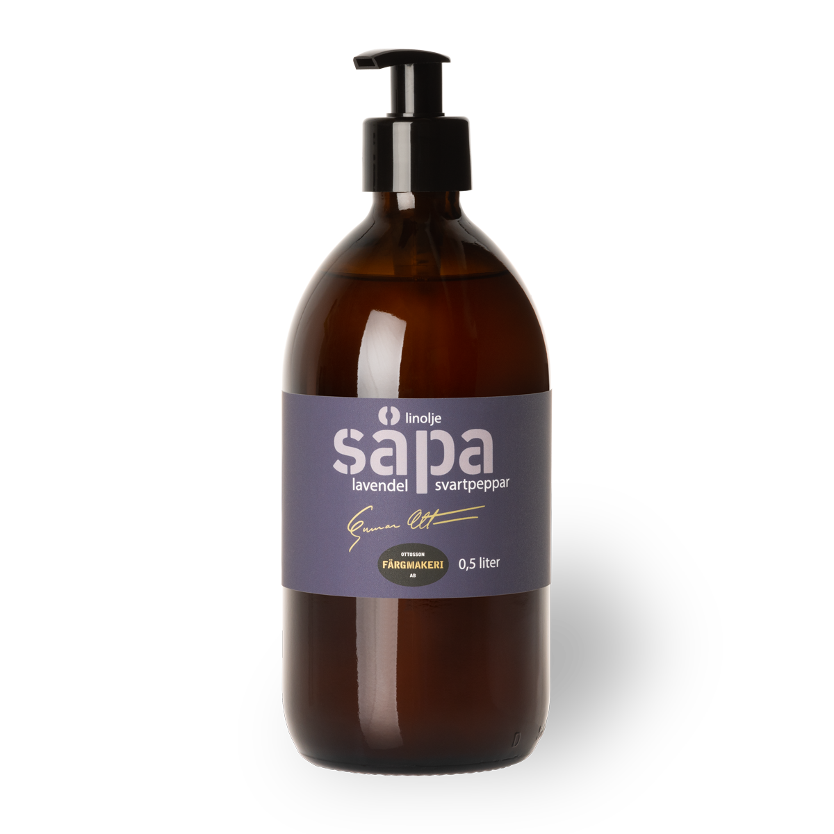 Linoljesåpe Lavendel/Svartpepper